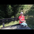 Die wohlverdiente Cappuccino-Pause an einer Tankstelle